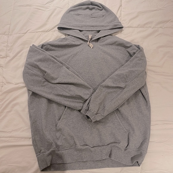 Lululemon LA Oversized Hoodie Grey - Picture 1 of 4